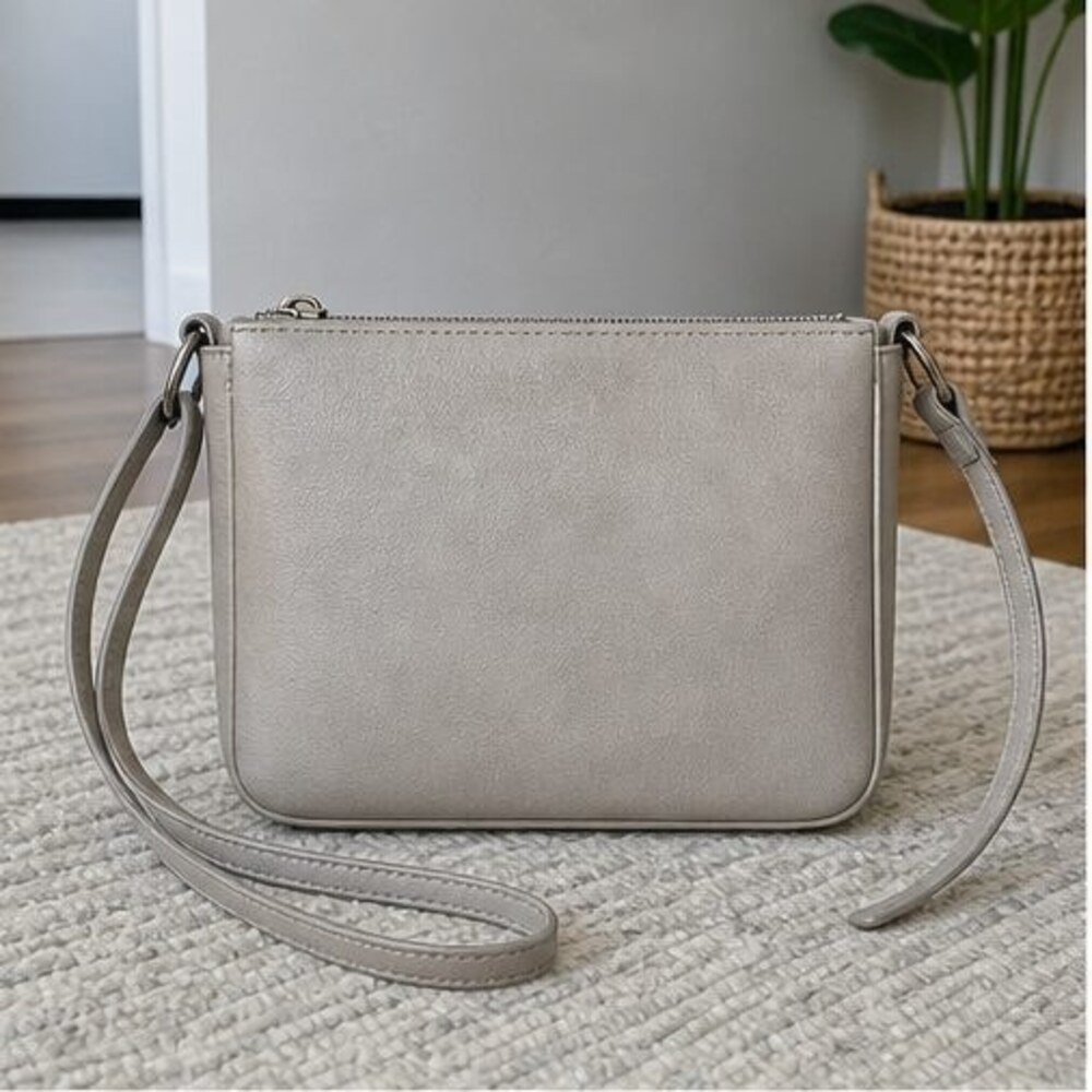 Navy Zip Crossbody Bag